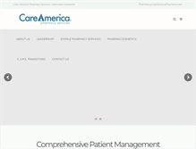 Tablet Screenshot of careamericapharmacy.com